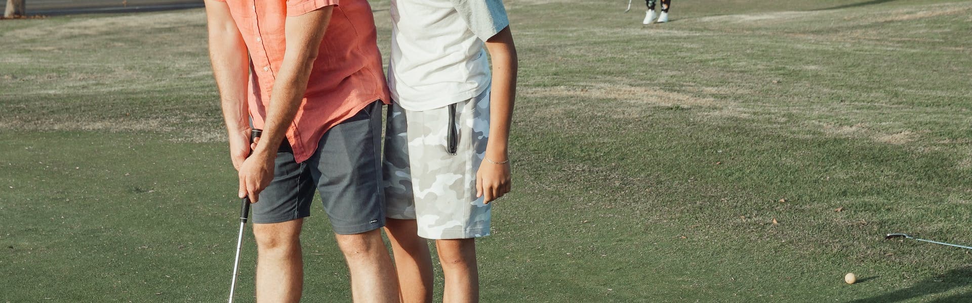 Golf lesson with a PGA professional